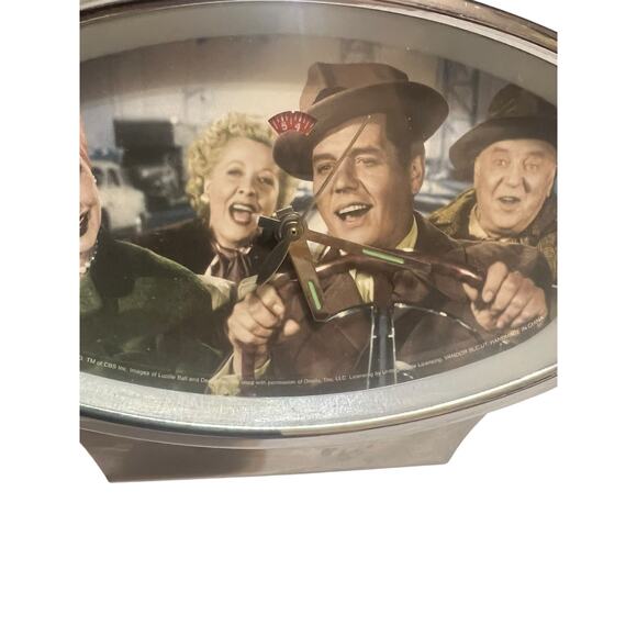 Lucille Ball and Friends Vintage Alarm Tabletop Clock California Here We Come - Picture 8 of 9